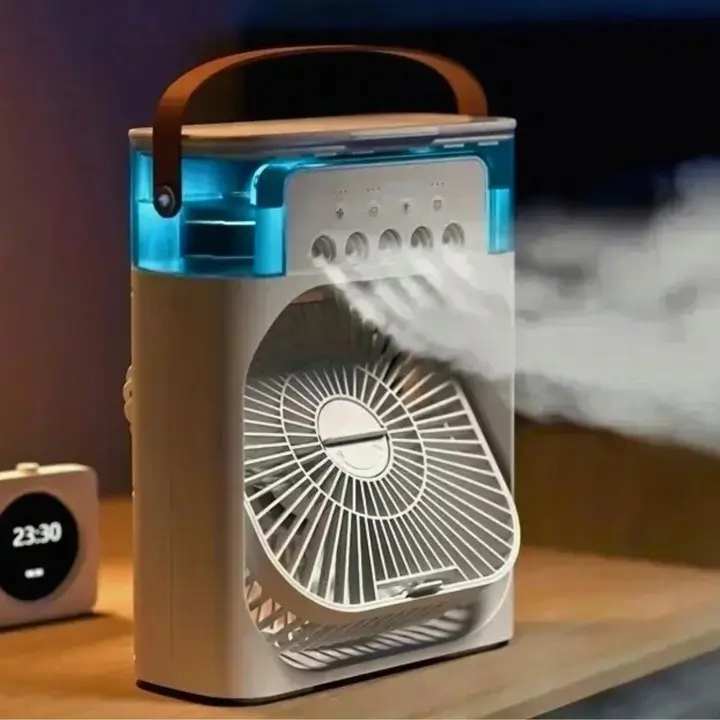 Nawilżacz powietrza, klimatyzer i wentylator 3w1. Źródło; Allegro.pl