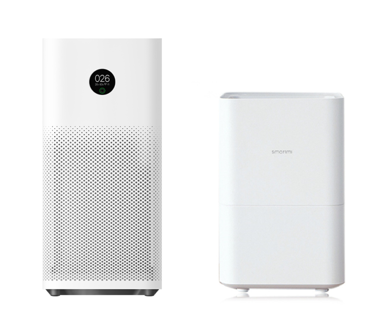 Xiaomi Air Purifier 3H i Xiaomi Evaporative Humidifier 4