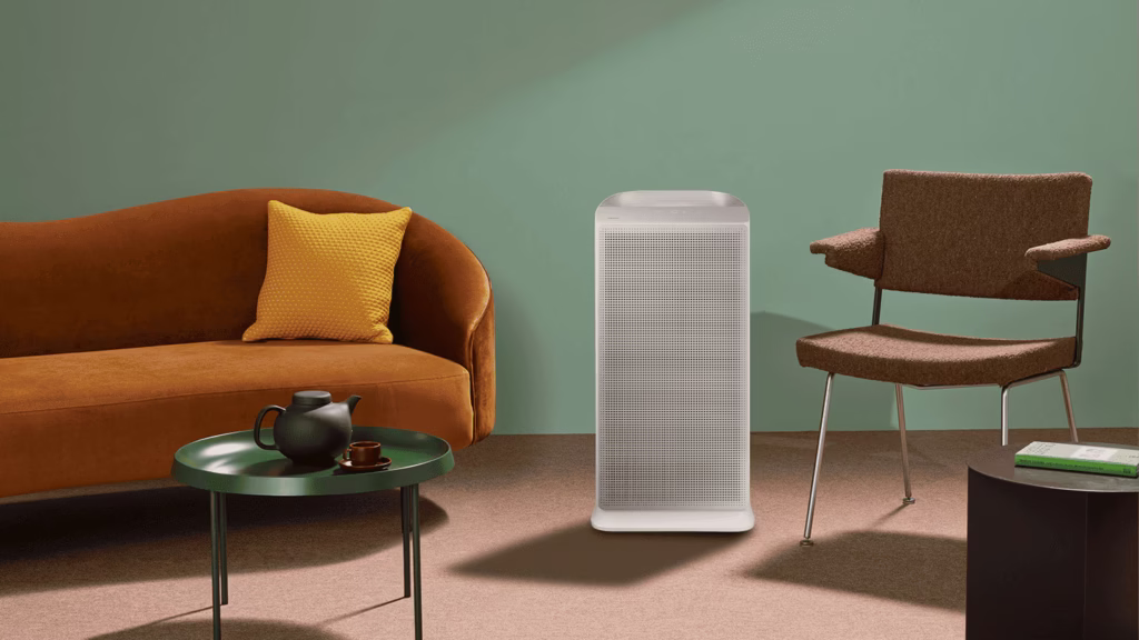 Samsung AP70 oczyszczacz w salonie