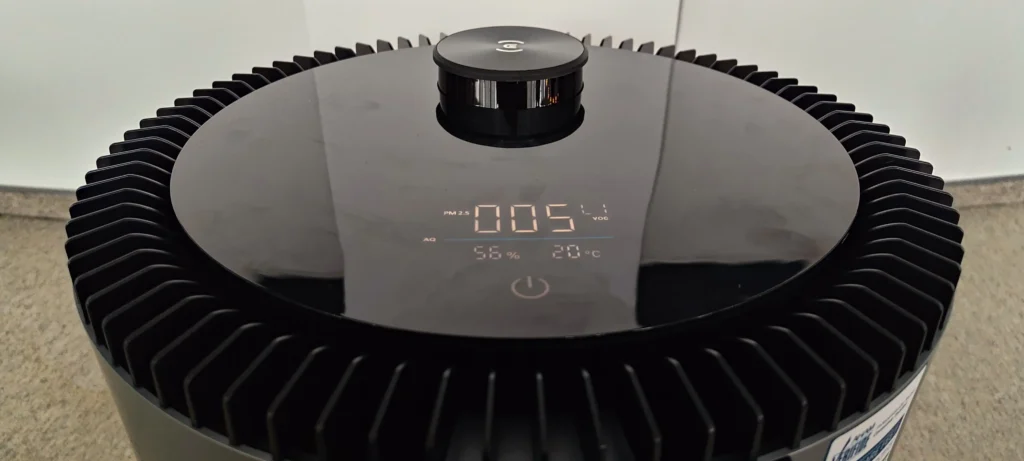 Panel górny i wyświetlacz oczyszczacza powietrza Ecovacs Airbot Z1