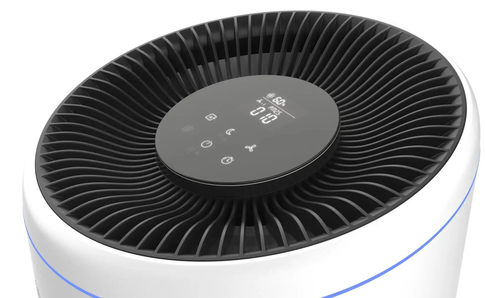 Panel sterowania w oczyszczaczu Bosch air 4000. Źródło: materiały producenta Bosch