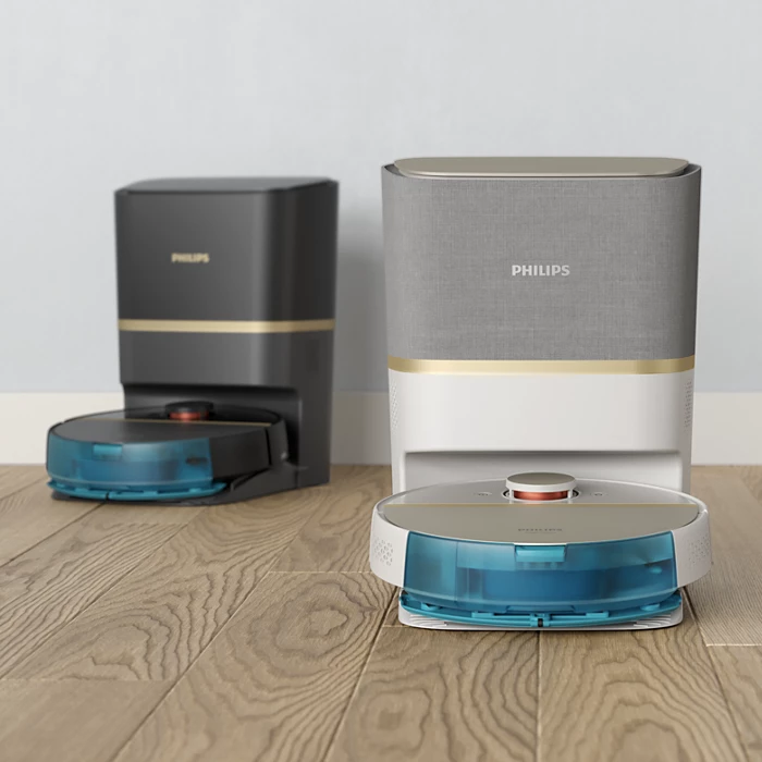 Roboty sprzątające Philips Aqua 7000 ze stacją opróżniającą