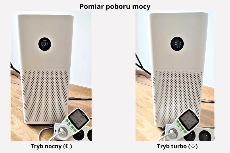 Xiaomi AP 3C pobór mocy recenzja