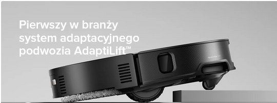 Pokonywanie progów Roborock Saros Z70