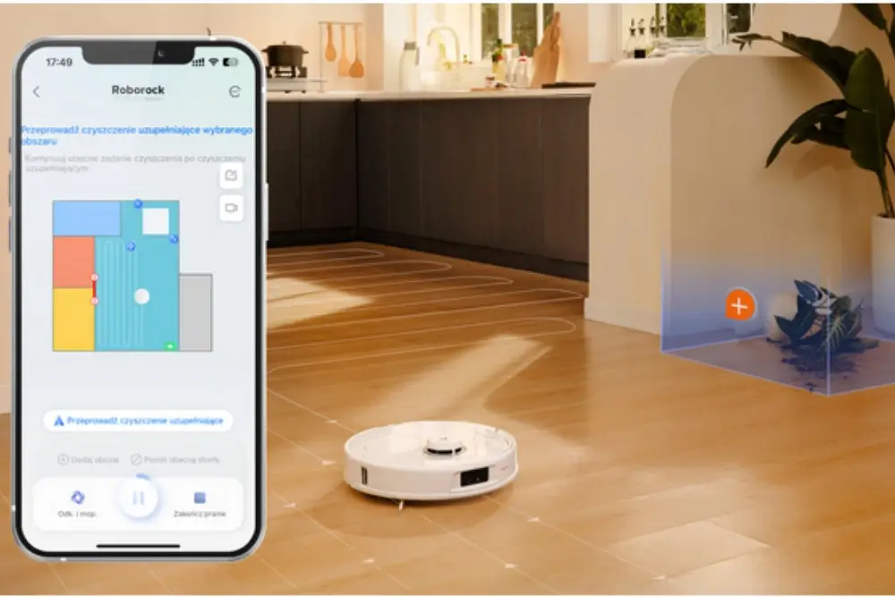Roborock QRevo MaxV aplikacja mobilna