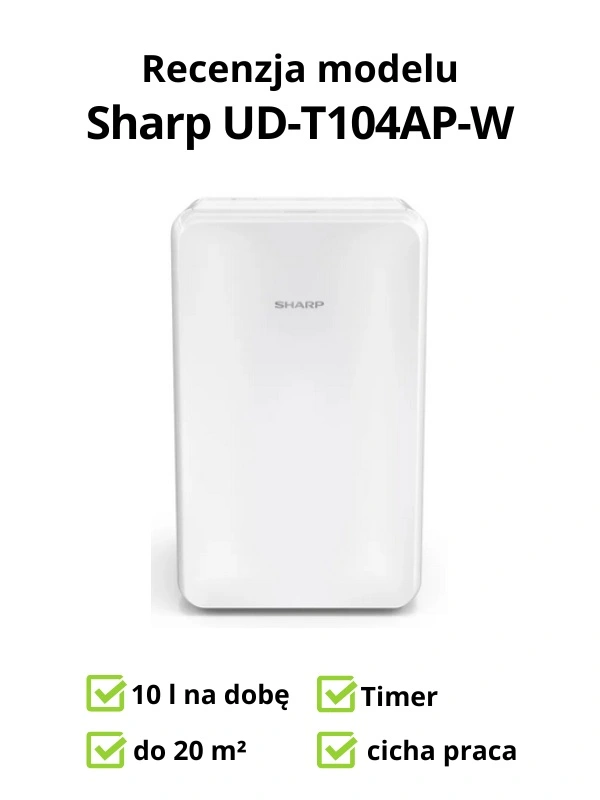 Sharp UD-T104AP-W recenzja