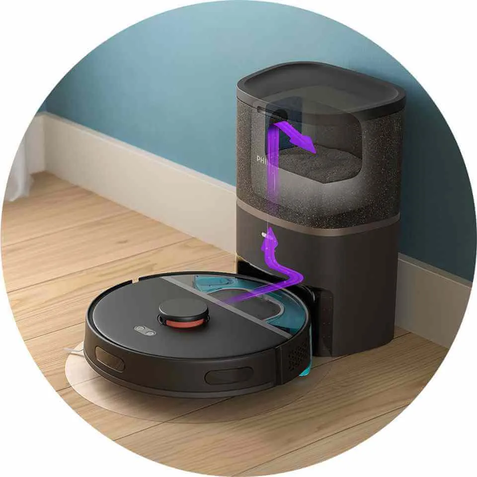 Stacja zasysająca kurz i robot Philips Aqua 3000 XU3100/01