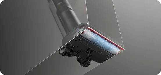 System GapFree™ AI DescendReach umożliwia skuteczne dotarcie do narożników.