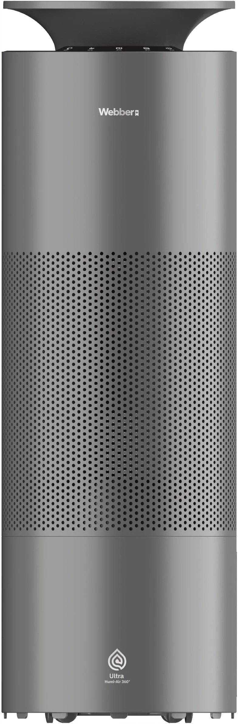 Przód nawilżacza Webber EH9004 Taupe. Materiały producenta Webber