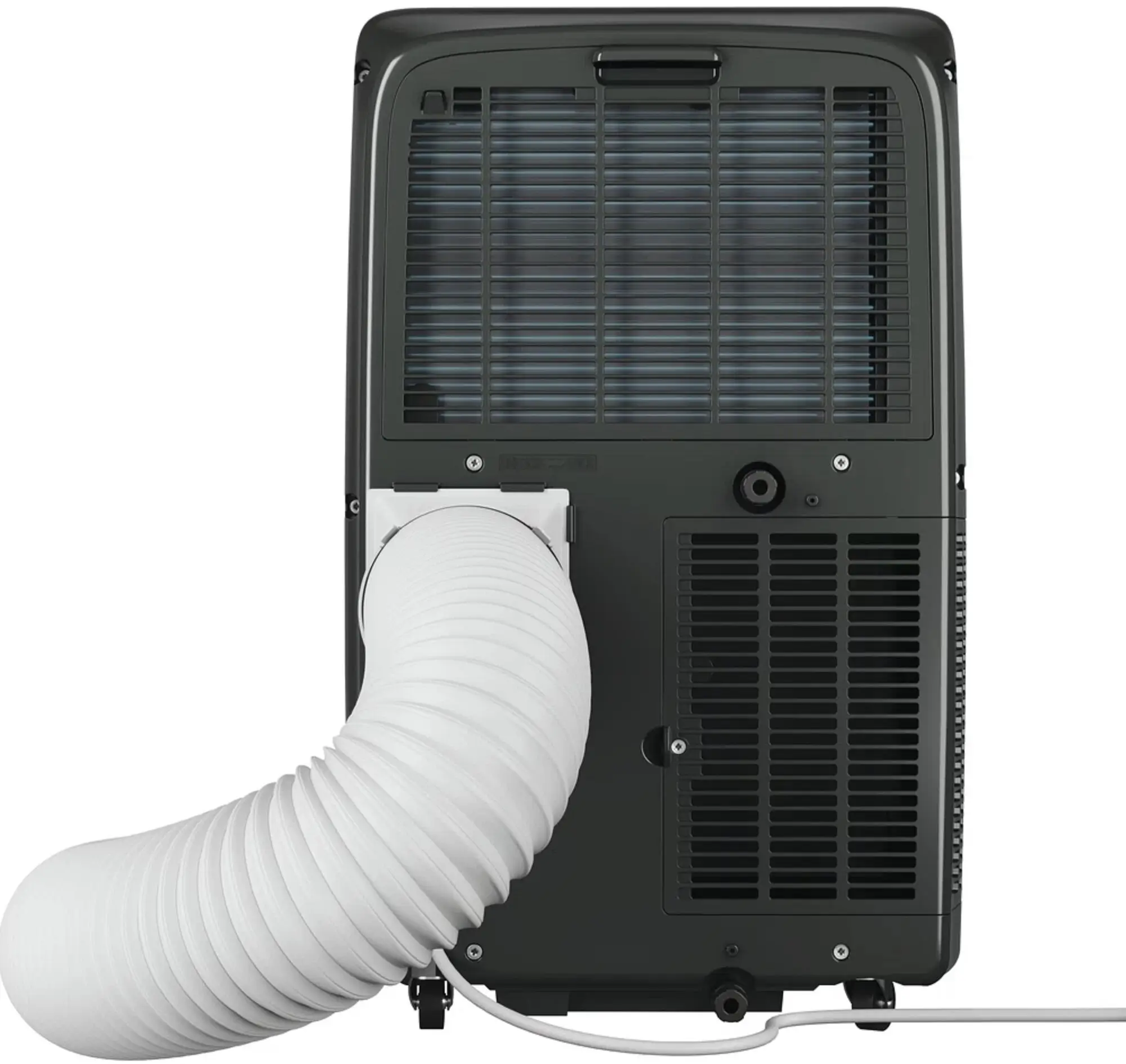 Klimatyzator przenośny Whirlpool PACFCO29 B widziany od tyłu. Materiały producenta Whirlpool