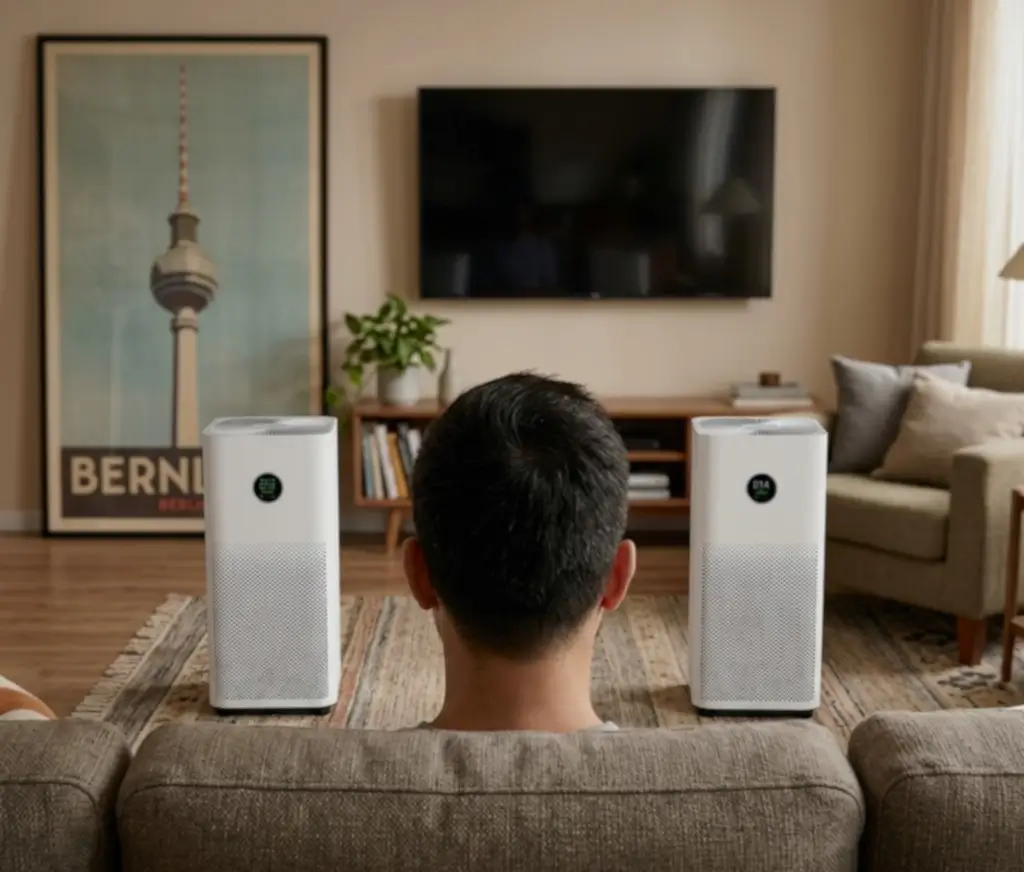 Xiaomi Air Purifier 4 czy Xiaomi Air Purifier. Który wybrać? Źródło: Zdjęcie wygenerowane przy użyciu AI