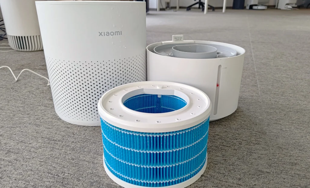 Xiaomi Smart Evaporative Humidifier wyjęty filtr