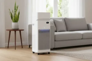 Webber AP9650 przy kanapie