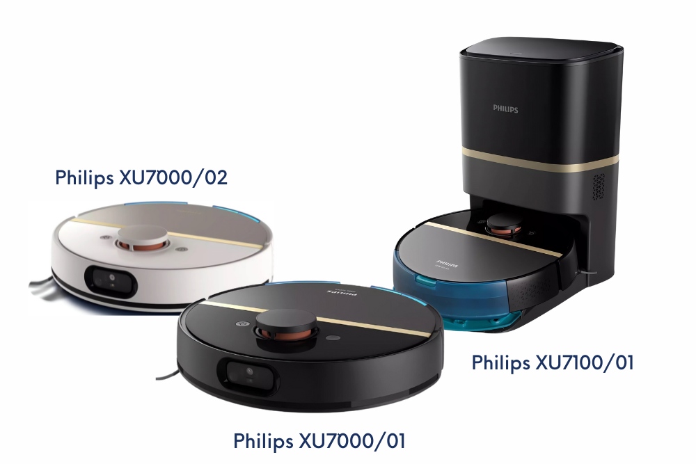 Zestawienie robotów z serii Philips Aqua 7000